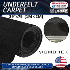 39"x79" BLACK CARPET for Car Sub Speaker Box Cabinet Pro Road Case Trunk Liner