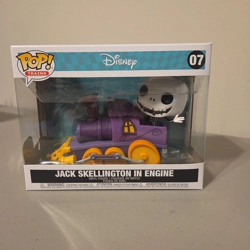 Funko Pop! Trains: Disney - Jack Skellington in Engine #07 new