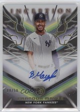 2023 Bowman Inception Gold Foil Electricity 8/50 Brandon Mayea #BPA-BM Auto 0fz3