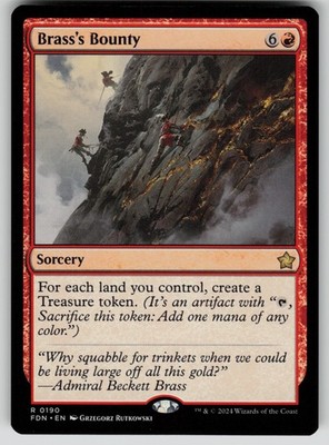 Brass's Bounty Normal R Foundations 190 NM