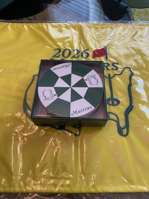 New Masters 2026 New Augusta National Umbrella Coasters - Set Of 8