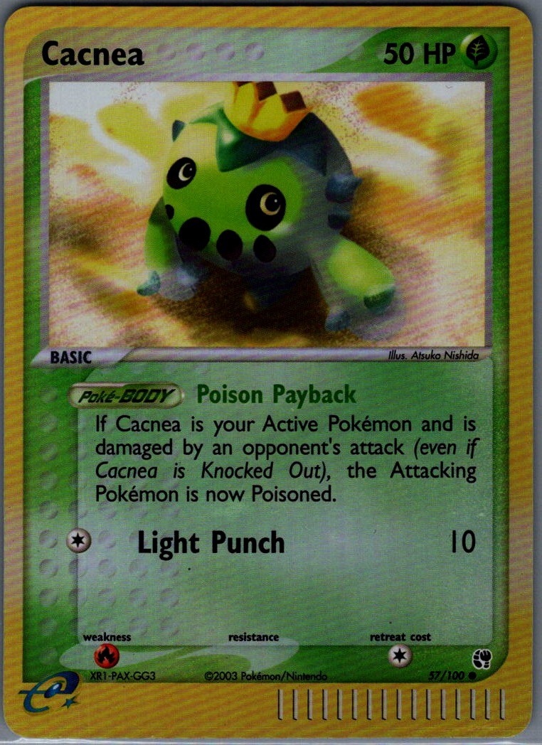Cacnea - Reverse Holo Common Sandstorm 57/100 NM