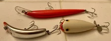 Vintage Bagley's Lot Of 3 Deep Shallow Topwater Popper