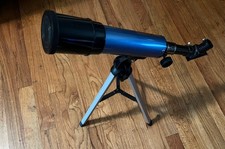 Carson Blue 36050 360x50MM Telescope, Carrying Bag, Tripod, Lenses, 