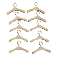 Doll House Wooden Clothes Hangers for 18" SD1/3 SD1/6 BJD Uncle Doll Toys