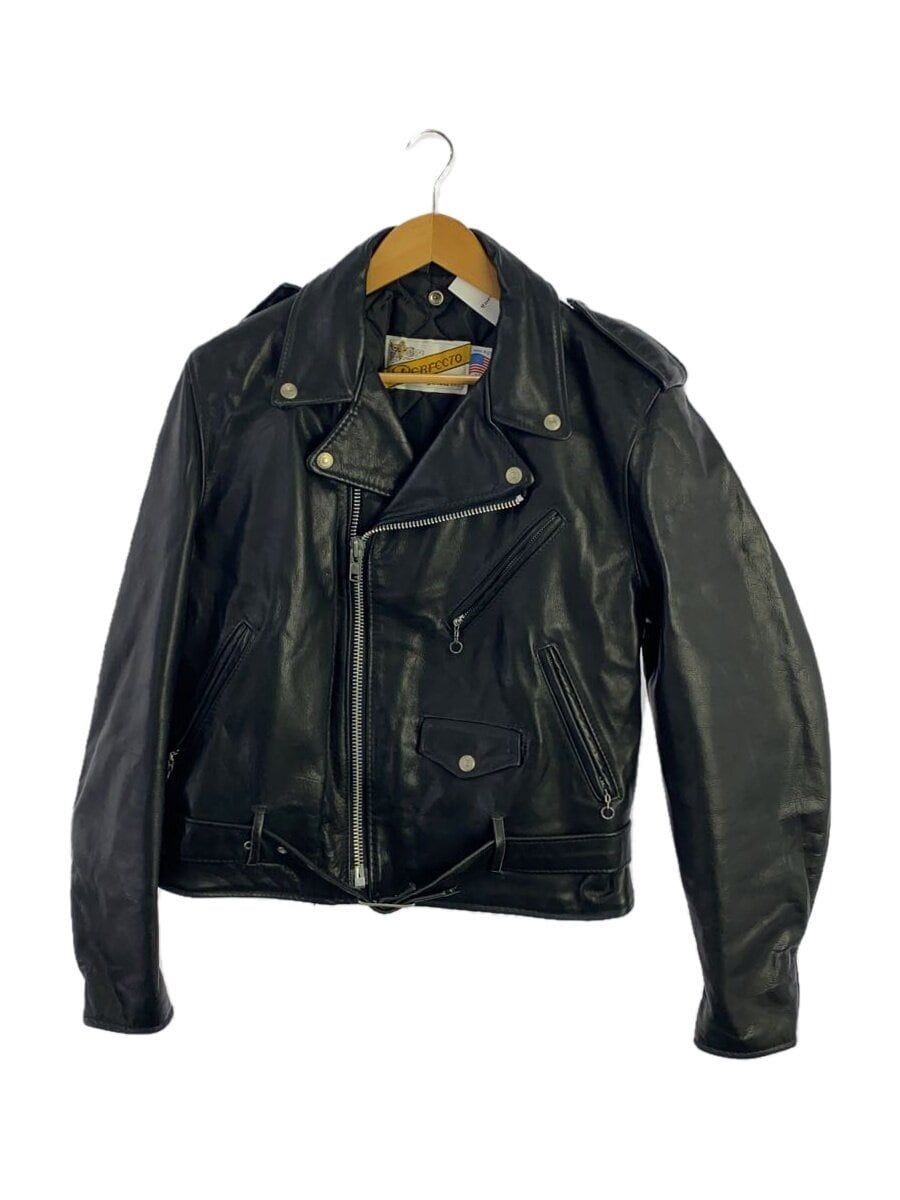 Schott アウター Grown checkered coffee jacket, lamb leather - LC949WX