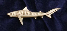 Empire Pewter Tiger Shark Pin