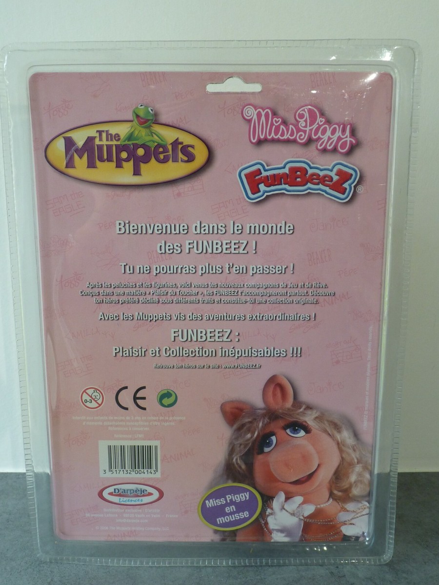 GRANDE FIGURINE ANCIENNE En Mousse Muppets Show Miss Peggy EUR 39,99