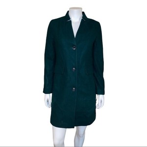 dkny stand collar coat