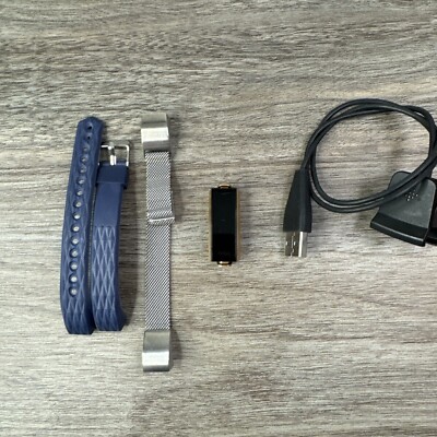 Fitbit Alta HR S Size Fitness Tracker - Limited Edition Rose Gold FB408 W Charge
