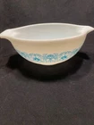 Pyrex Cinderella Blue Horizon 2 1/2 Qt Vintage Glass Mixing Bowl 443