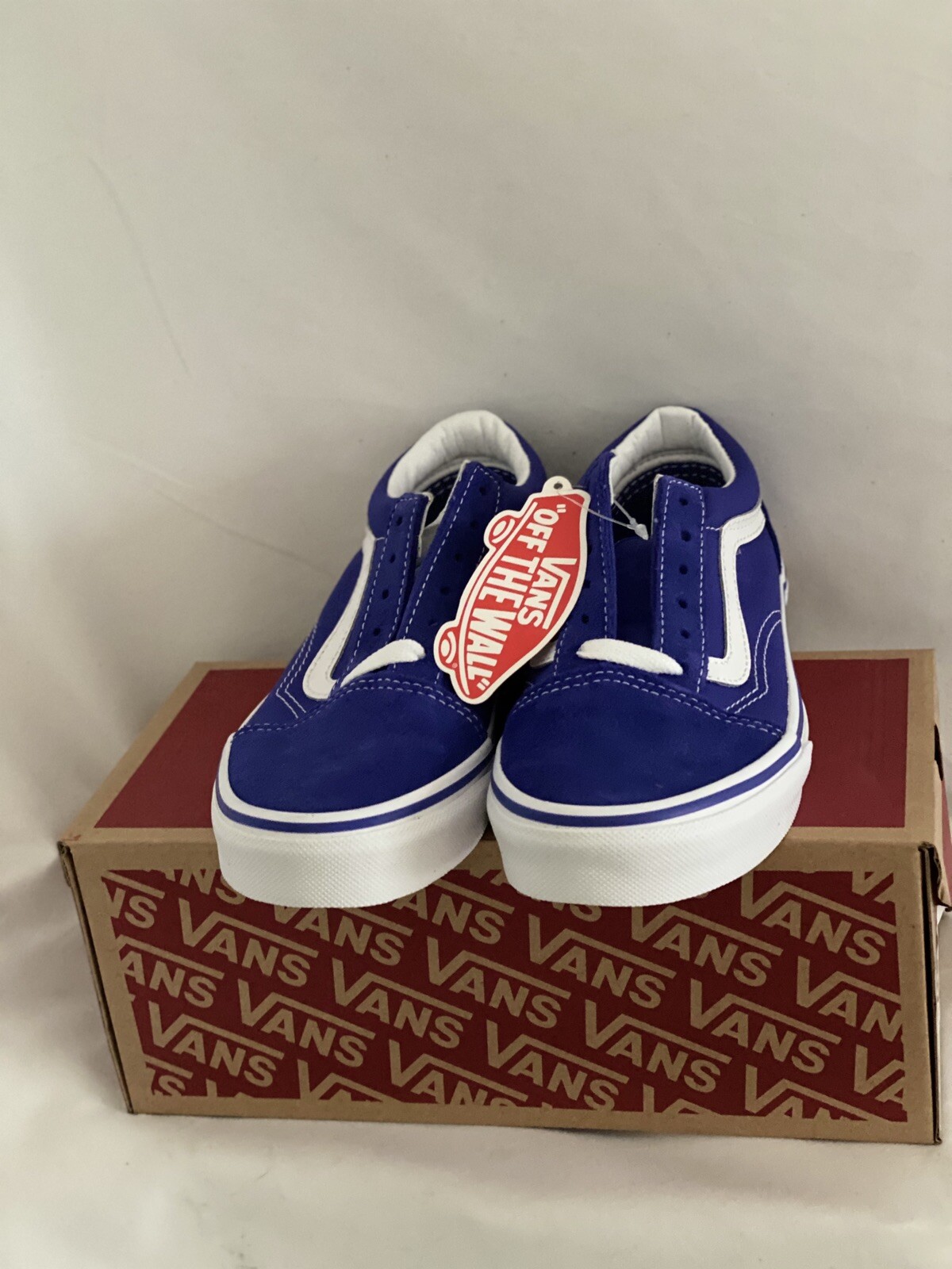 purple velcro rainbow vans