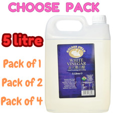 Golden Swan white vinegar 5Litre - 20L Cleaning Stain Weedkiller washing Food UK