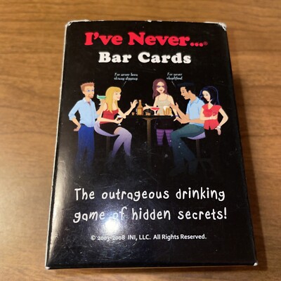 I've Never...The Outrageous Drinking Game Of Hidden Secrets