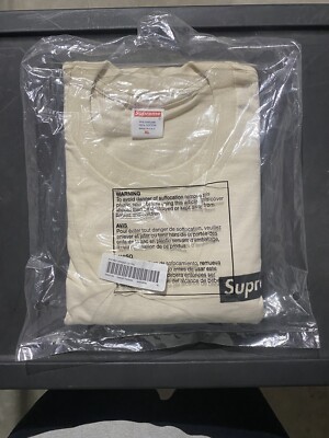 Supreme Sacred Unique L/S Tee Natural Size: XL