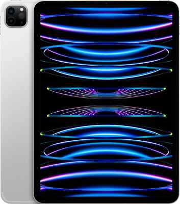 NEW Apple iPad Pro 11-inch 2TB Storage 16GB RAM M2 8-Core Chip 4th-Gen Silver