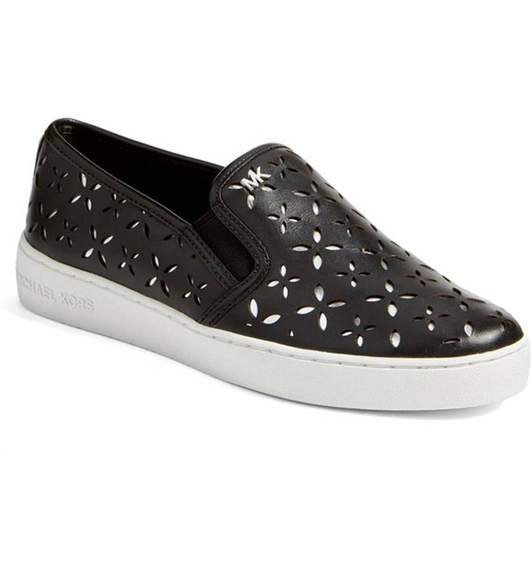 michael kors keaton slip on black