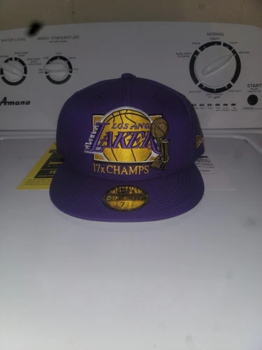Los Angeles Lakers Men's New Era 59FIFTY 2020 NBA Finals 17X Champs Fitted Hat