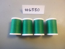 Coats  Clark Dual Duty XP All Purpose Thread 250 yard,4 spools Kerr Green 6550