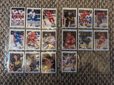 1990-91 Upper Deck Hockey Young Guns Complete Your Set #521-536
