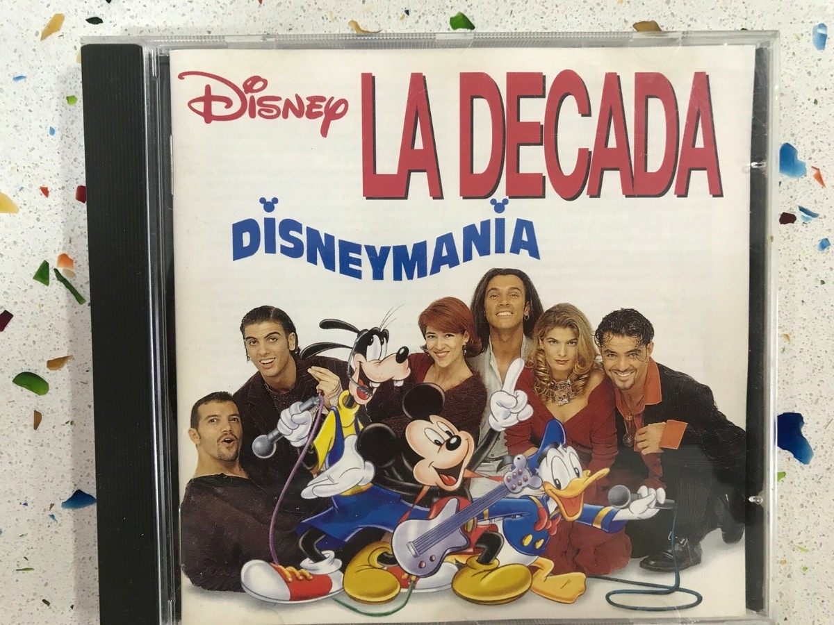 DISNEYMANIA CD LA DECADA DISNEY LA DECADA PRODIGIOSA WALT DISNEY
