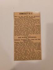 Charles Comiskey Frank De Haas Robison Ban Johnson 1902 Baseball Laminated Panel