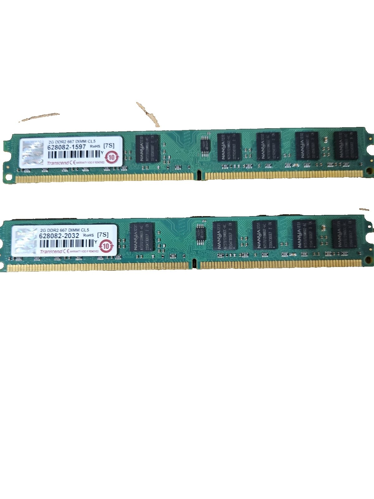 Preços baixos em Transcend DDR3 SDRAM 2 Gb de capacidade Total de