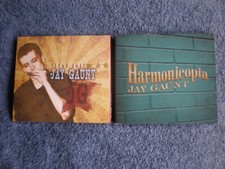 JAY GAUNT - 2 NEAR MINT USA BLUES CDs -  BLOWN AWAY & HARMONICOPIA