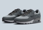 MENS NIKE AIR MAX 90 JEWEL LEATHER TRAINERS - UK SIZE 6 - IRON GREY - DX2656 002