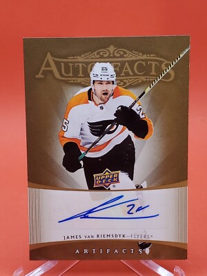 James van Riemsdyk 2021-22 ArtiFacts #RAF-JV Autofacts 2005-06 Retro Autograph