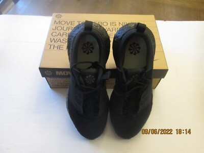 Nike Crater Impact Black/Barely Volt Triple Black Mens Size 10.5 DB2477-002 NEW