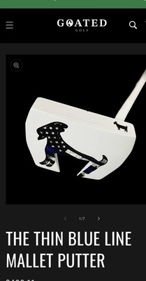 Goated Thin Blue Line Putter New