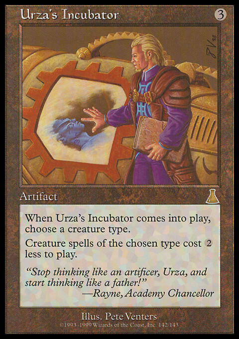 MTG Magic the Gathering Urza's Incubator (142/143) Urza's Destiny LP