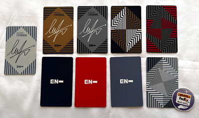 ENHYPEN ヒスン　carnival ユニフォーム　トレカ ENHYPEN HEESEUNG BORDER CARNIVAL Photocard Complete Set of 9