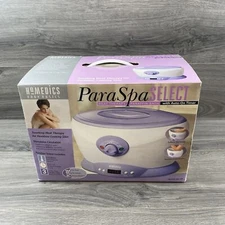 Homedics ParaSpa Select Heat Therapy Paraffin Bath Auto Timer Softens Soothes