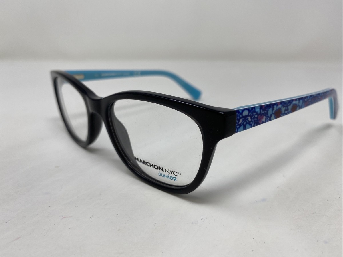 Marchon Nyc Cody 001 Black Authentic Eyeglasses 48-16-130 Amazon.com: MARCHON Eyeglasses M- 5504 001 Black : Clothing  main image 4