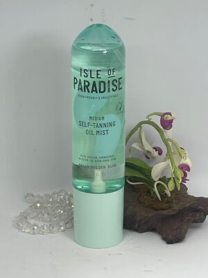 Isle of Paradise Medium Self Tanning Oil Mist Hello Golden Glow - 6.76 fl oz-New