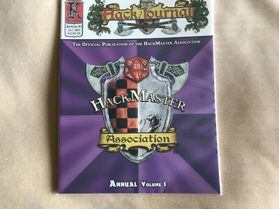 Hackmaster Modules Hackmaster: Association Annual Volume 1 NM Condition D&D TSR Kenzer | eBay
