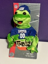 Gemmy Frogz New York Giants Football NFL 2005 Singing 50 Cent Extremely Rare HTF