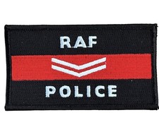 RAF Police embroidered cloth badge - corporal (Cpl) Iron or sew on patch
