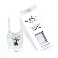 BioSource For Nails Natural Therapy Brilliant Top Coat FullSize New In Box
