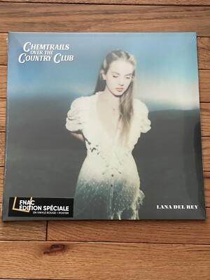 Lana Del Rey Chemtrails Over The Country LP Alternative Cover Red Vinyl Fnac