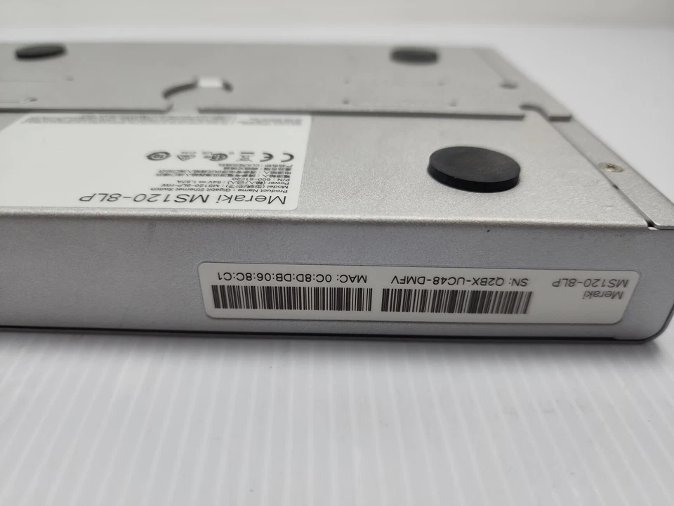 Cisco Meraki MS120-8LP-HW 8-Port PoE UNTESTED  #CC - Image 4 of 4