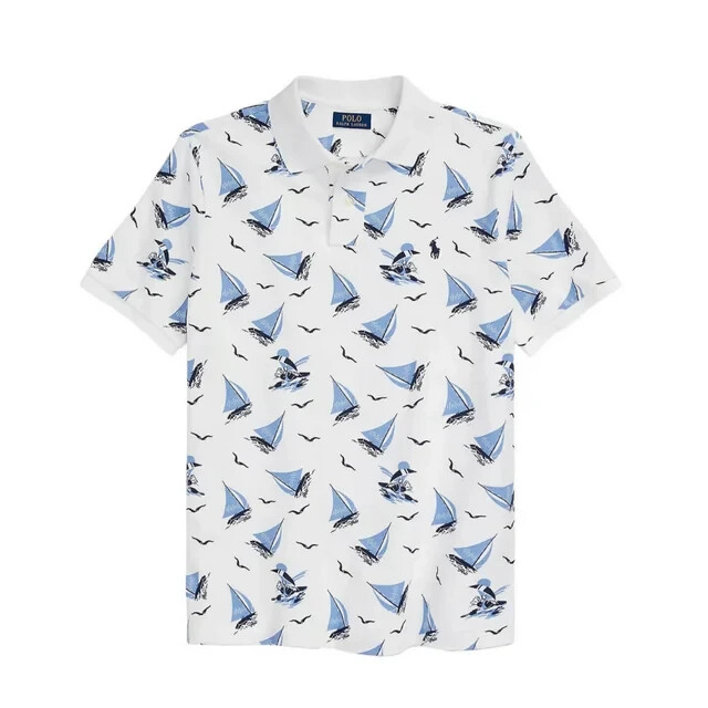 POLO by RalphLaurenセーリングボートデザイン ポロシャツ XL Polo Ralph Lauren 710860342001 XL Golf Shirt Men's White