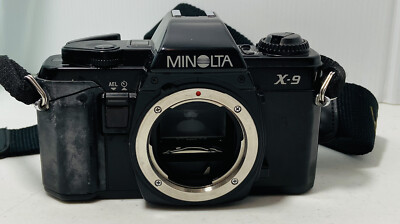 ミノルタ α-9 35mm Film Camera #C409 Minolta X-9 35mm Film Camera | eBay