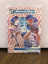 2023 Donruss Baseball Diamond Kings Base One Hundred #21 Roger Clemens /100