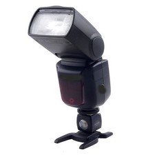 Flash Slave Trigger Hot Shoe Sync Adapter W PC Socket  Sensor Canon JSYK-3A JJC