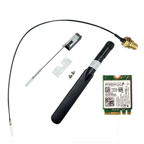 Wifi Antenna Cable INTEL AX201NGW Card New For Lenovo Tiny6 7 8