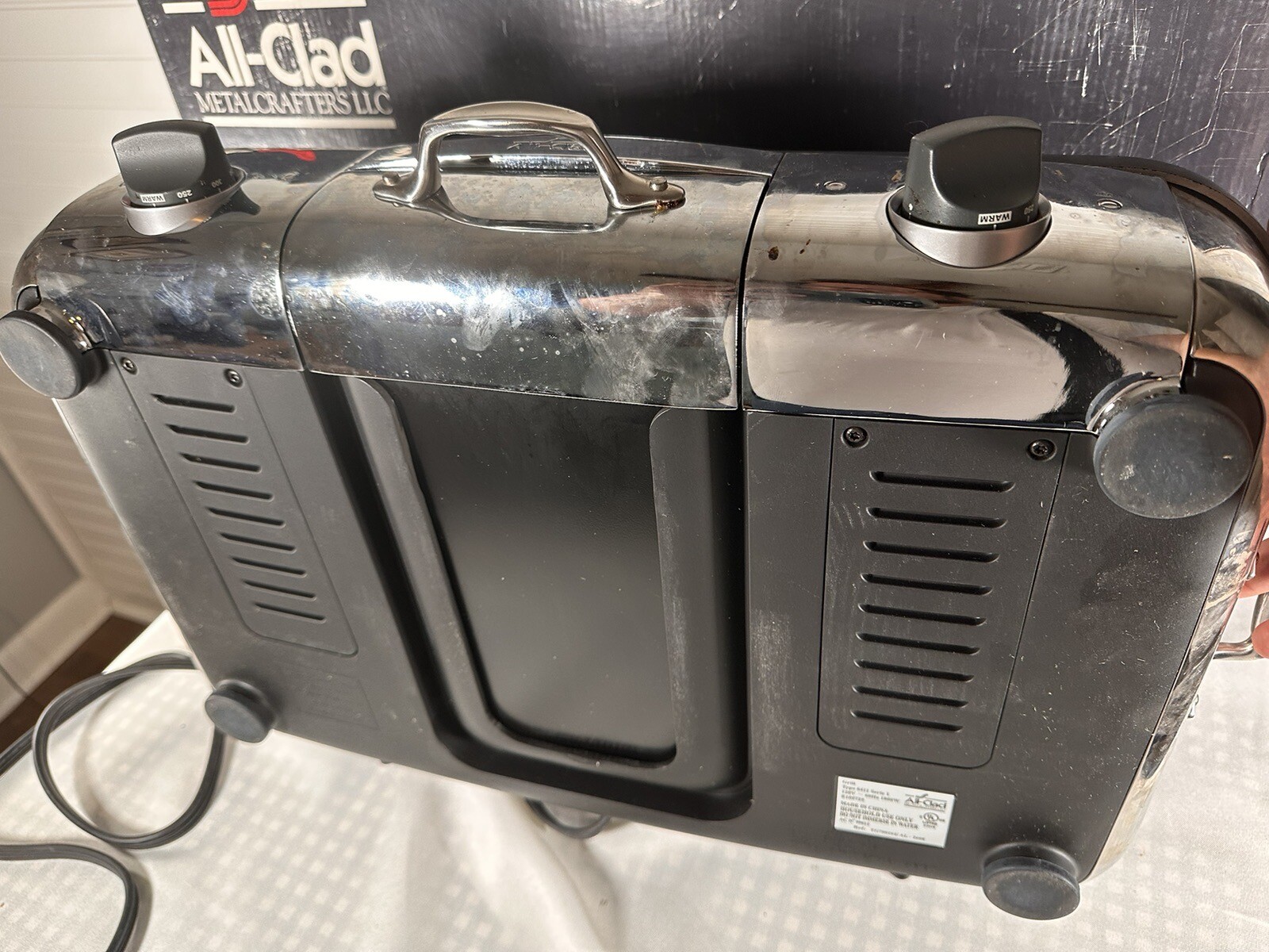 AllClad Electric Indoor Grill 6411 Large Nonstick Grilling Surface