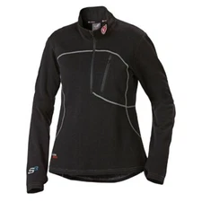 Scent Blocker Women's S3 Sola Expedition Weight Wool Shirt in Black (Size: M XL)